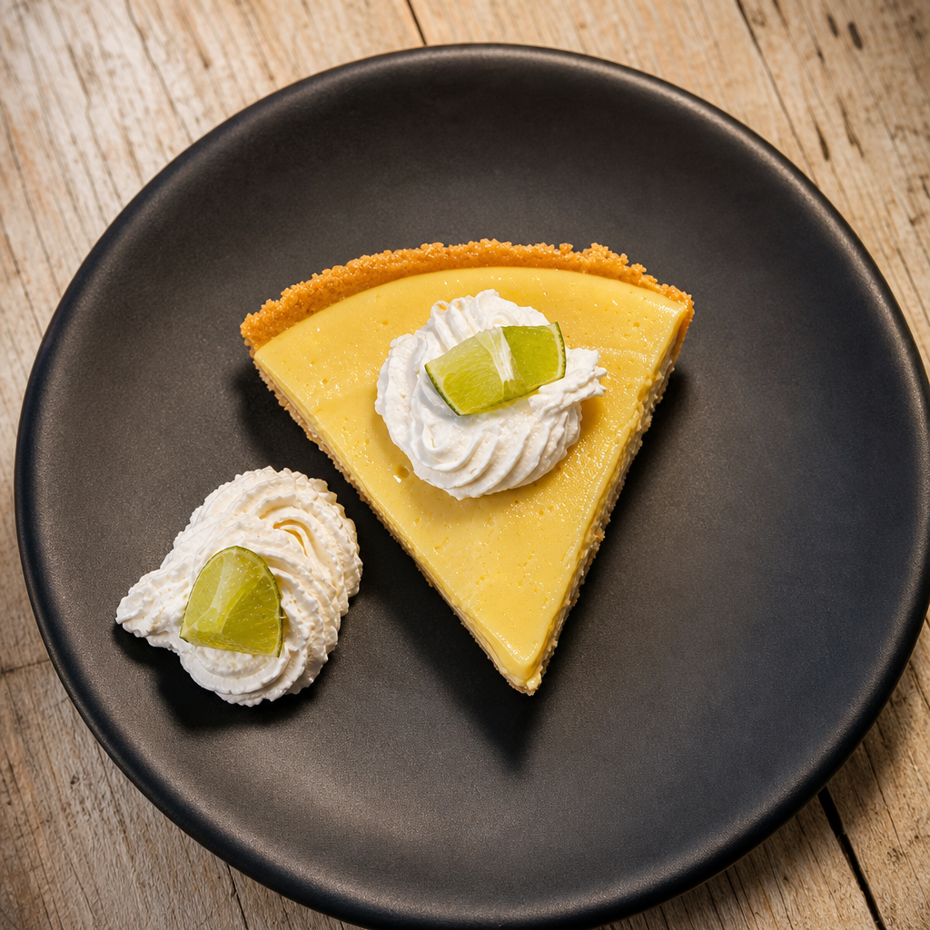 Slice- Key Lime Pie.