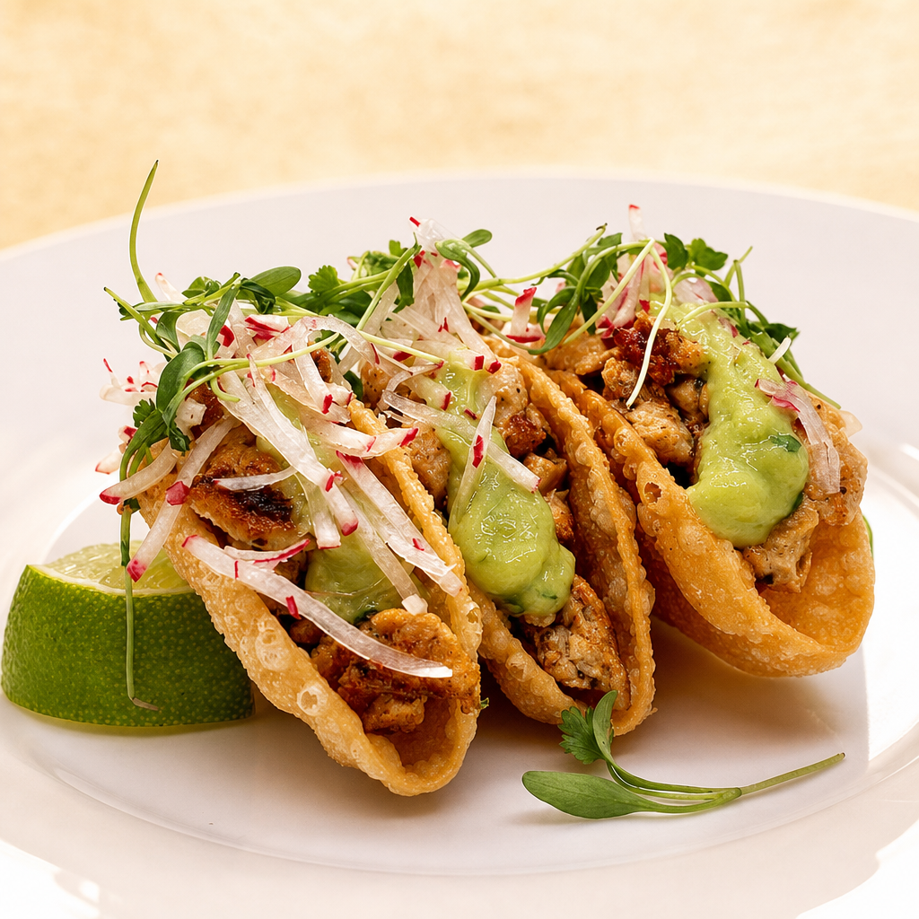 Chicken Tacos.