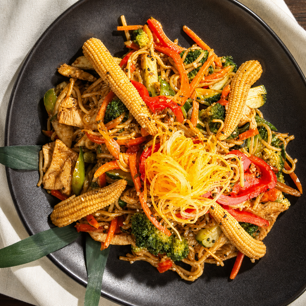Happy Sumo Yaki-Soba.
