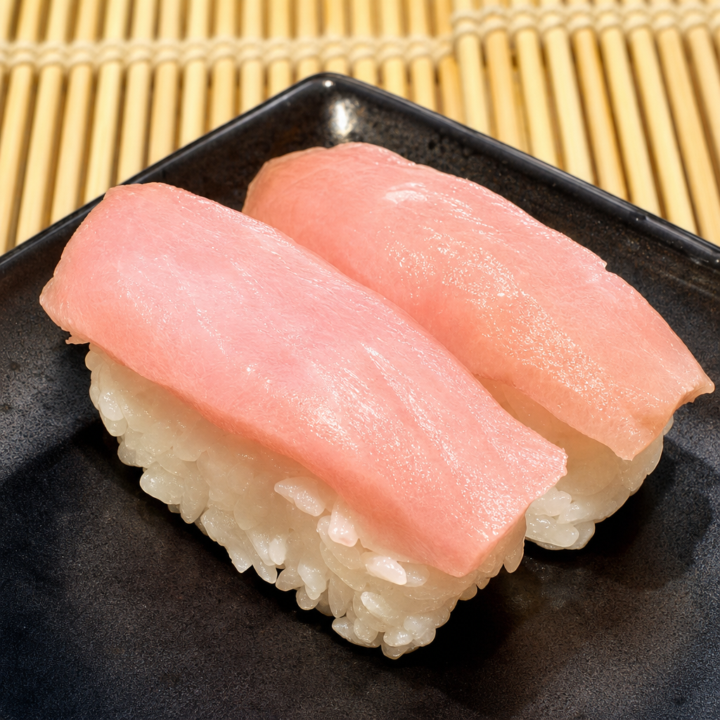 Shiro Maguro Nigiri.