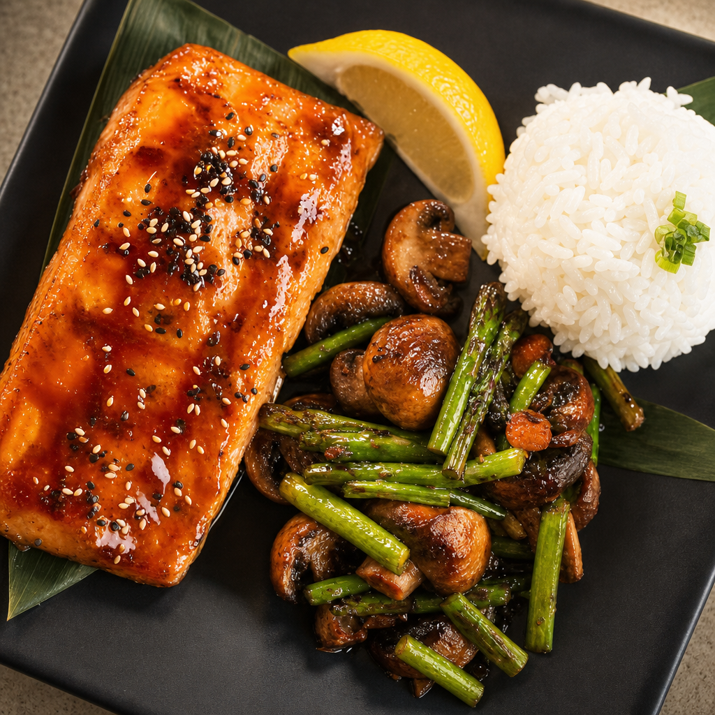 Miso Glazed Salmon