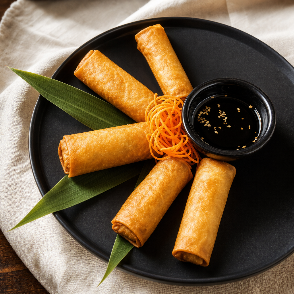 Veggie Spring Rolls.