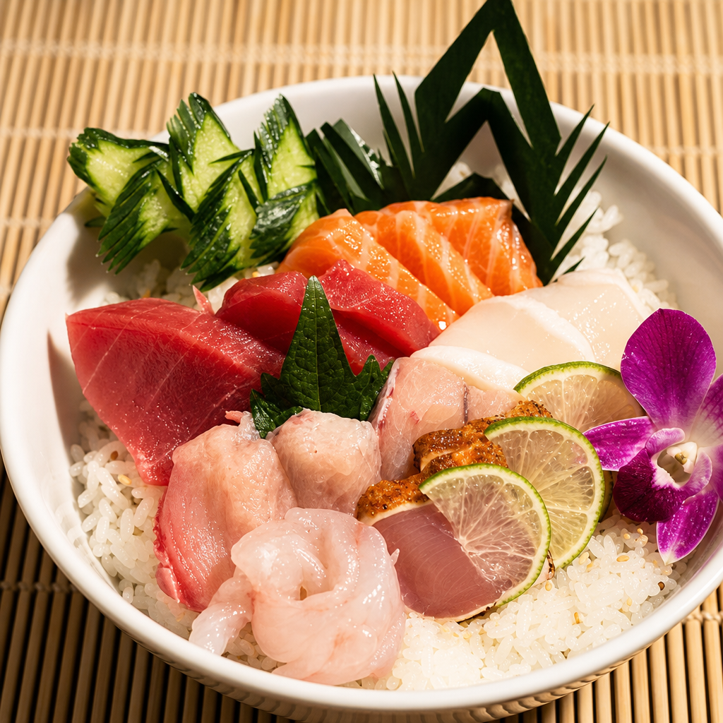 Chirashi Sushi.