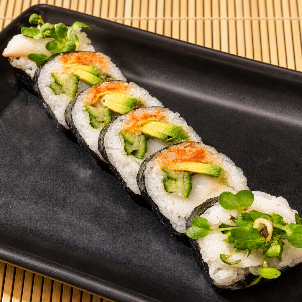 Spicy Scallop Roll.