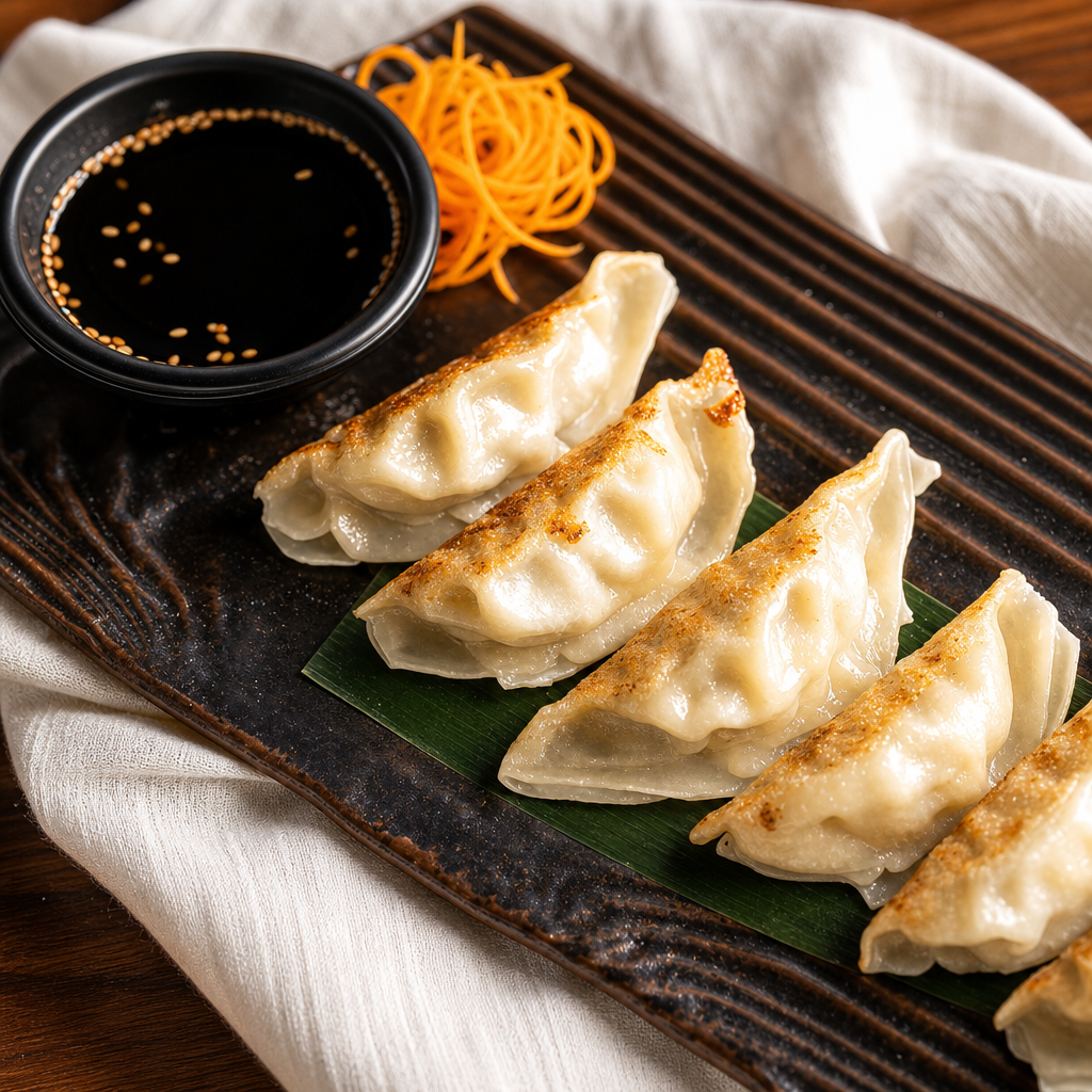 Vegetable Pot Stickers.