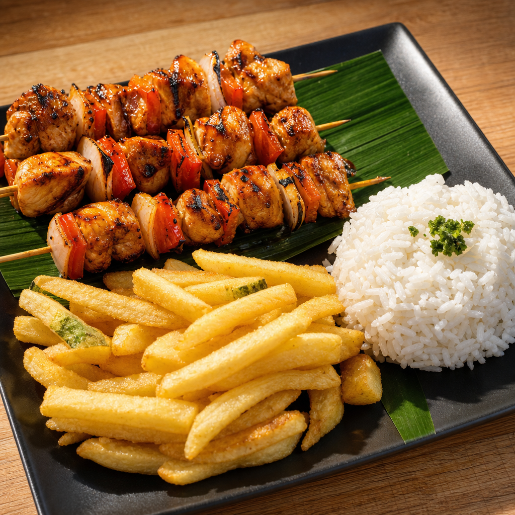 Grilled Chicken Satay.