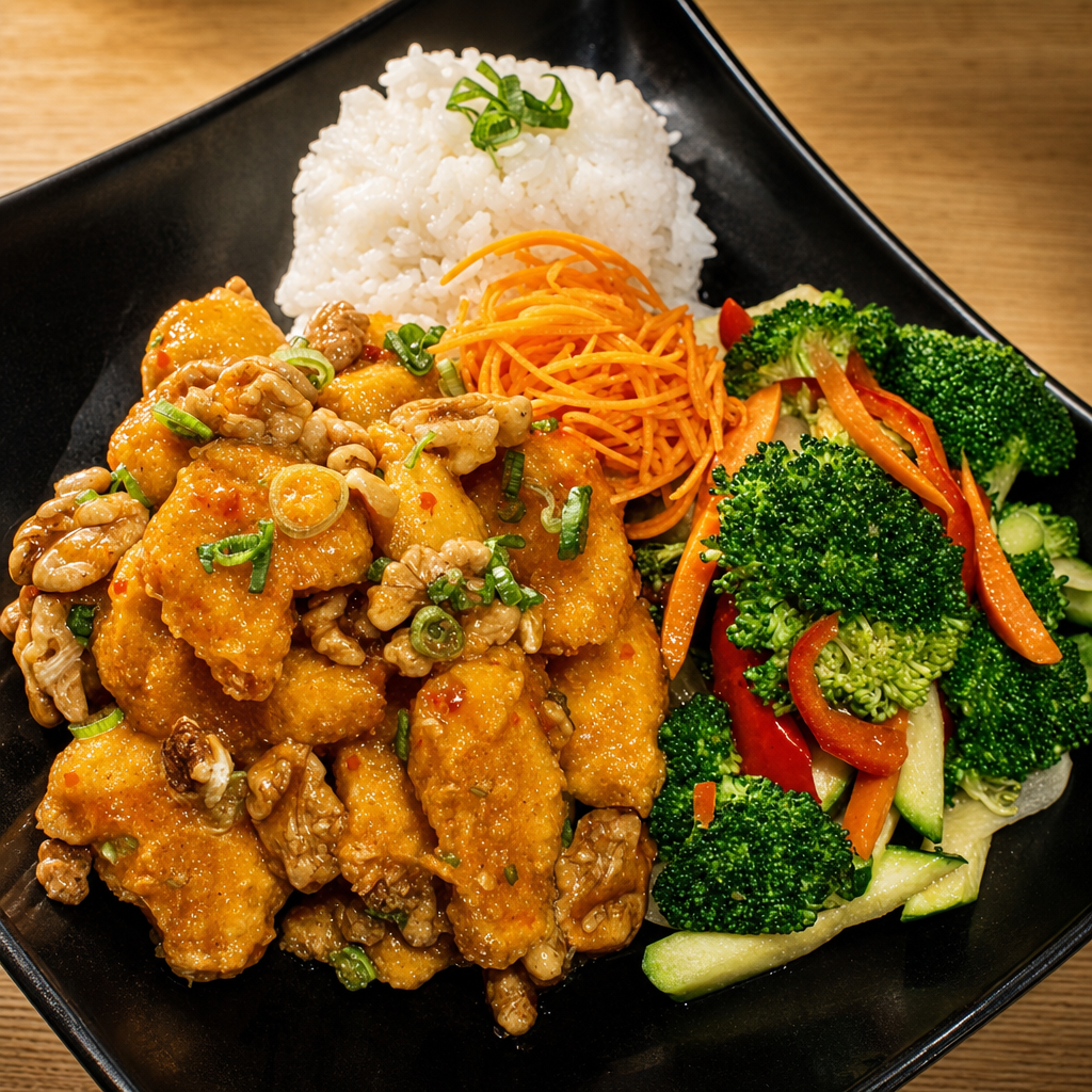 Honey Walnut Shrimp.