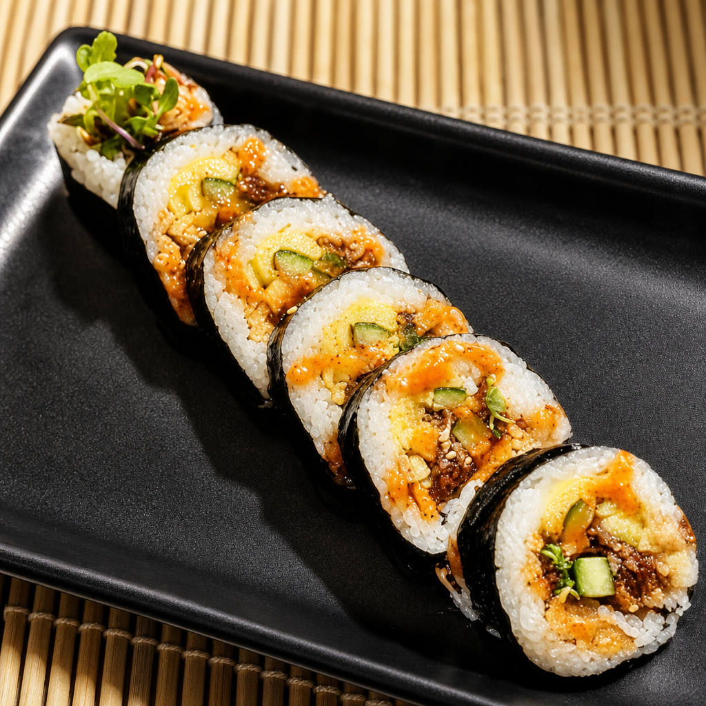 Salmon Skin Roll.