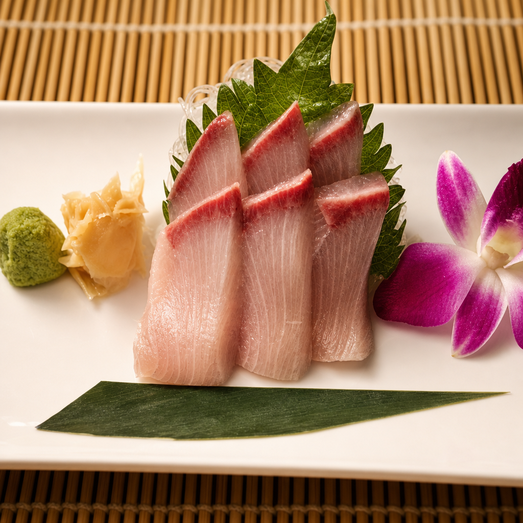 Hamachi Sashimi.
