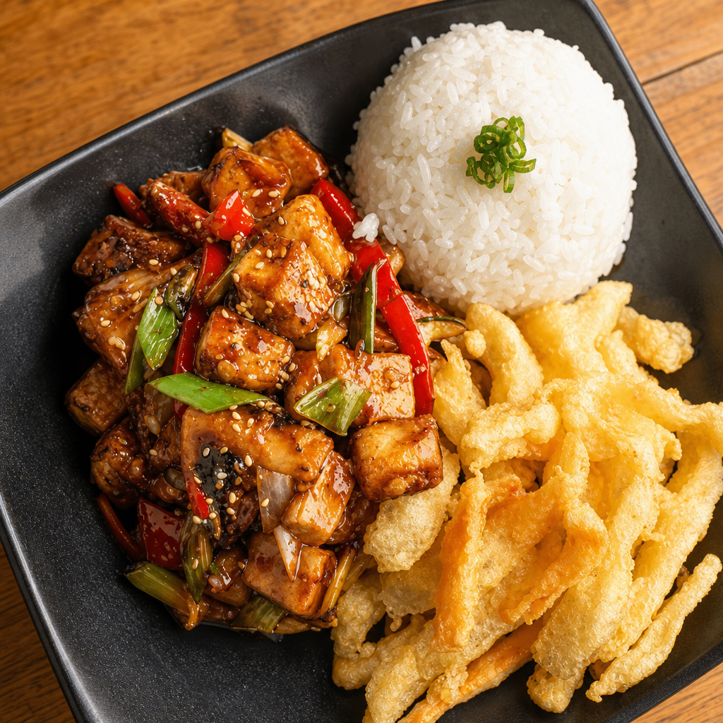Ginger Tofu.