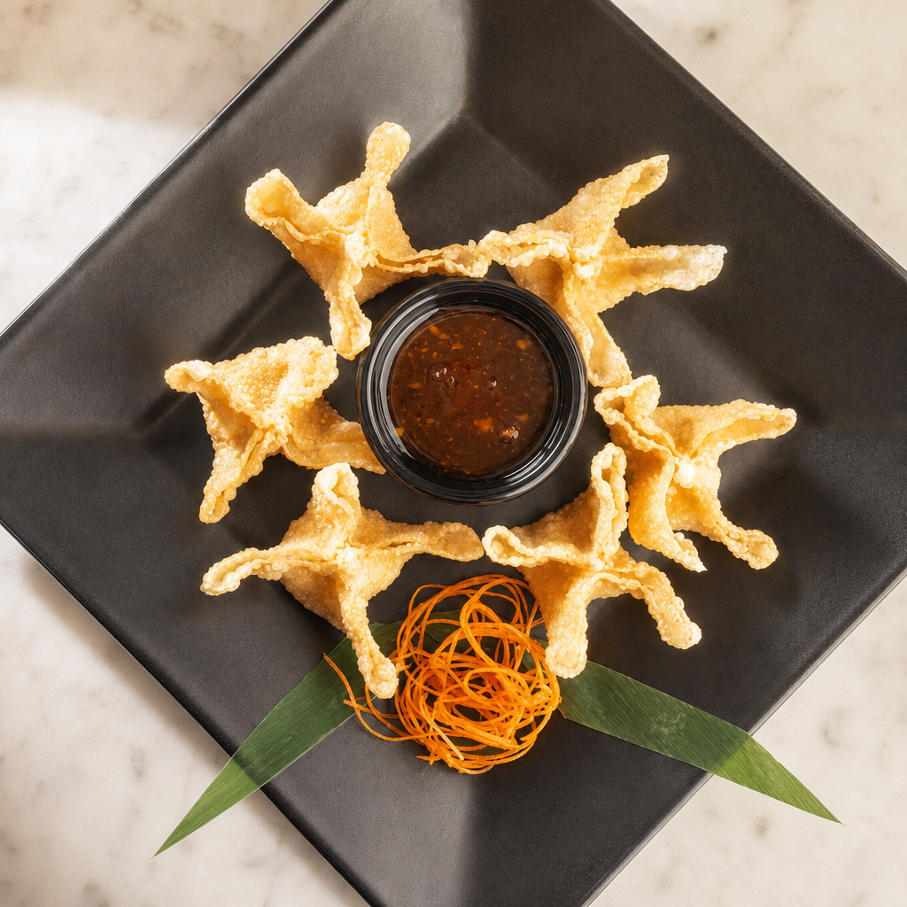 Crispy Crab Wontons.
