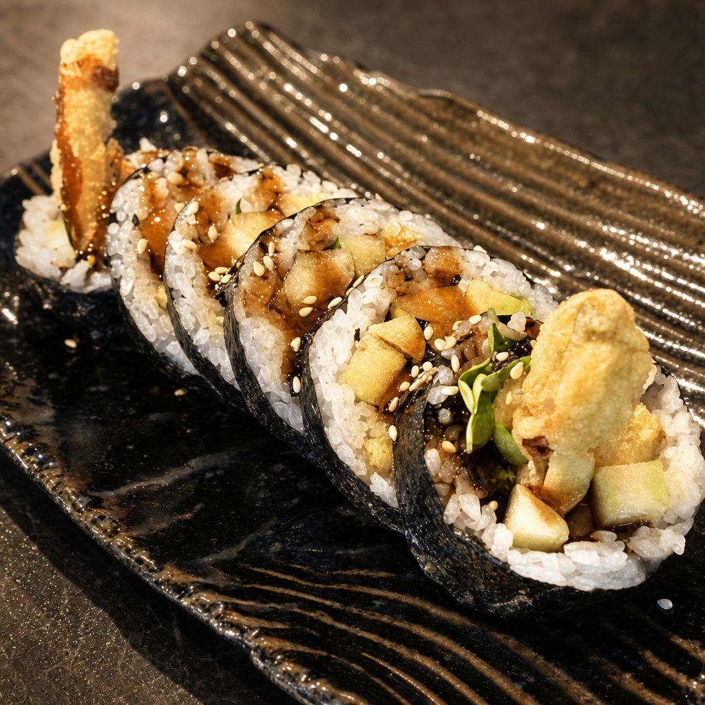 Tempura Shrimp Roll.