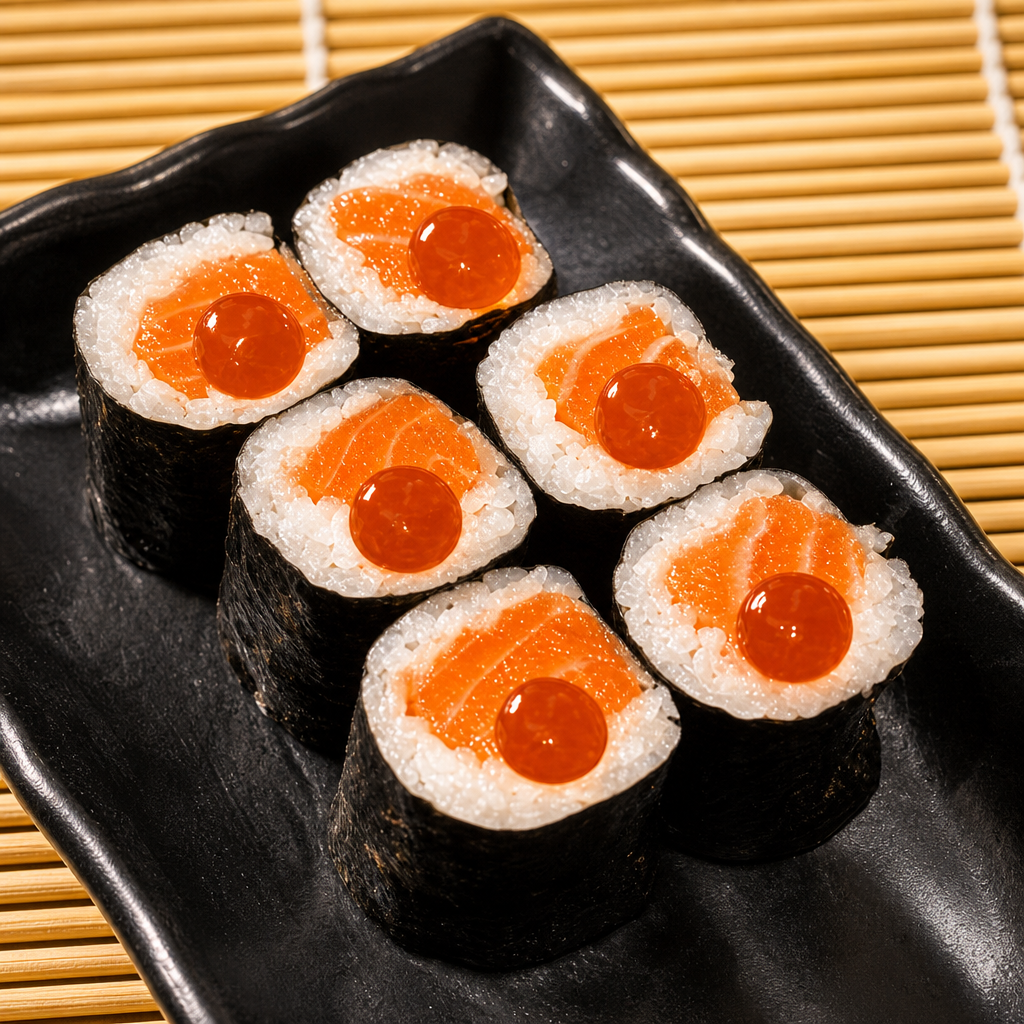 Spicy Salmon Roll.