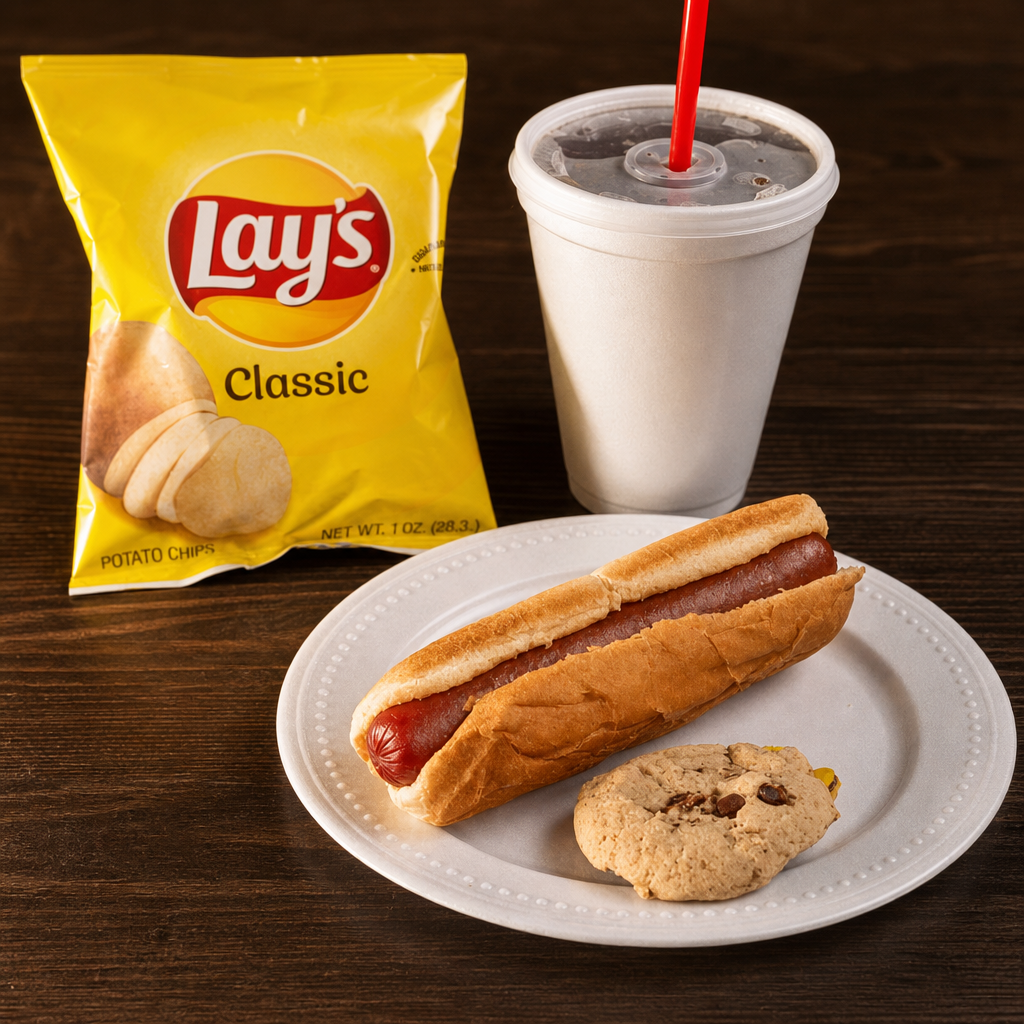 Kid's Hot Dog.