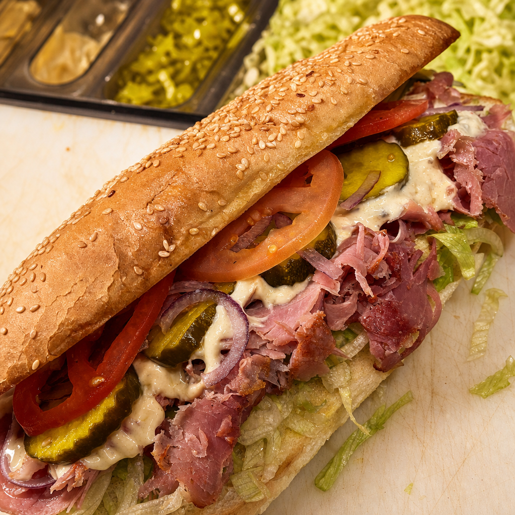 Wally's Ham Sandwich.