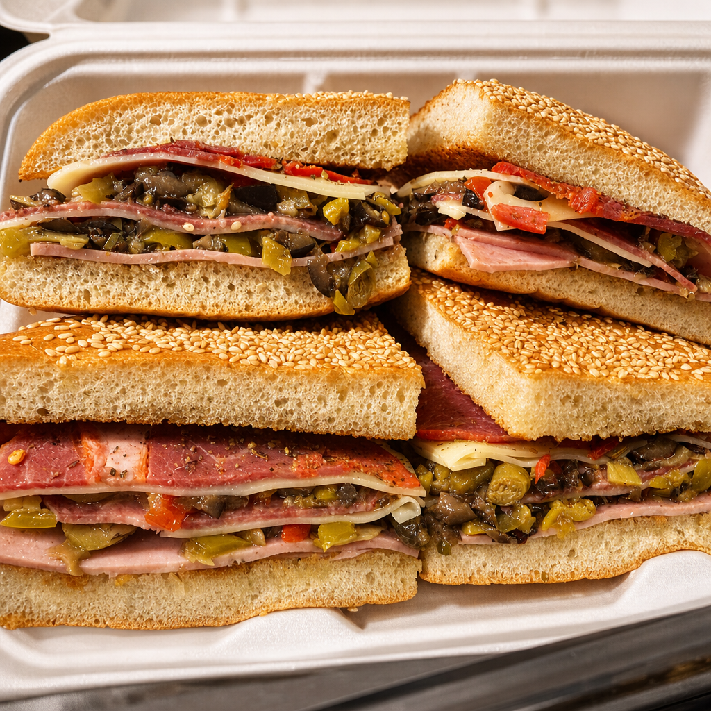 Muffuletta Sandwich.