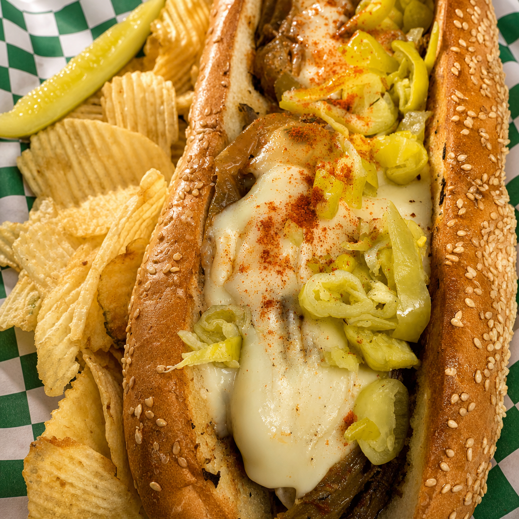 BBQ Pot Roast Sandwich.
