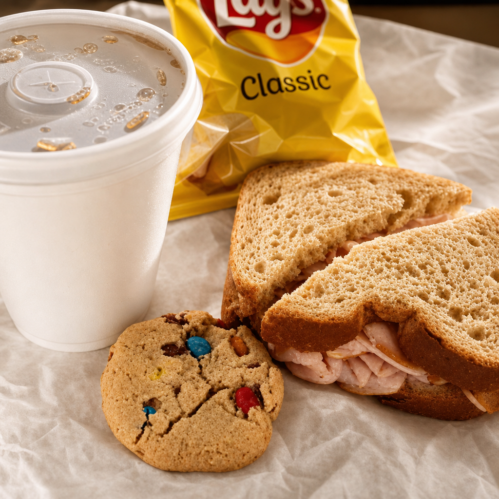 Kid's Henry's Ham & Cheese.