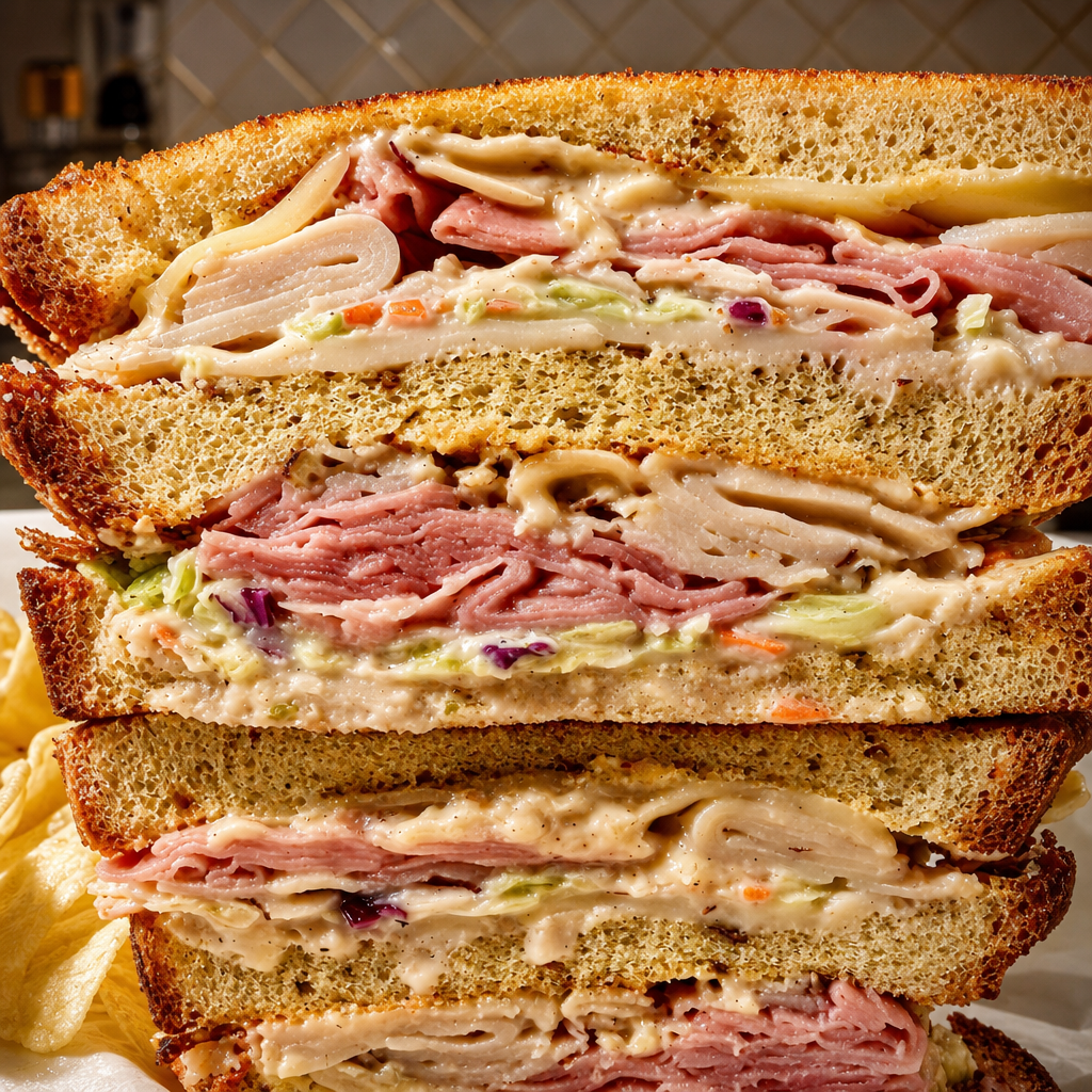 Golden Rose Sandwich.