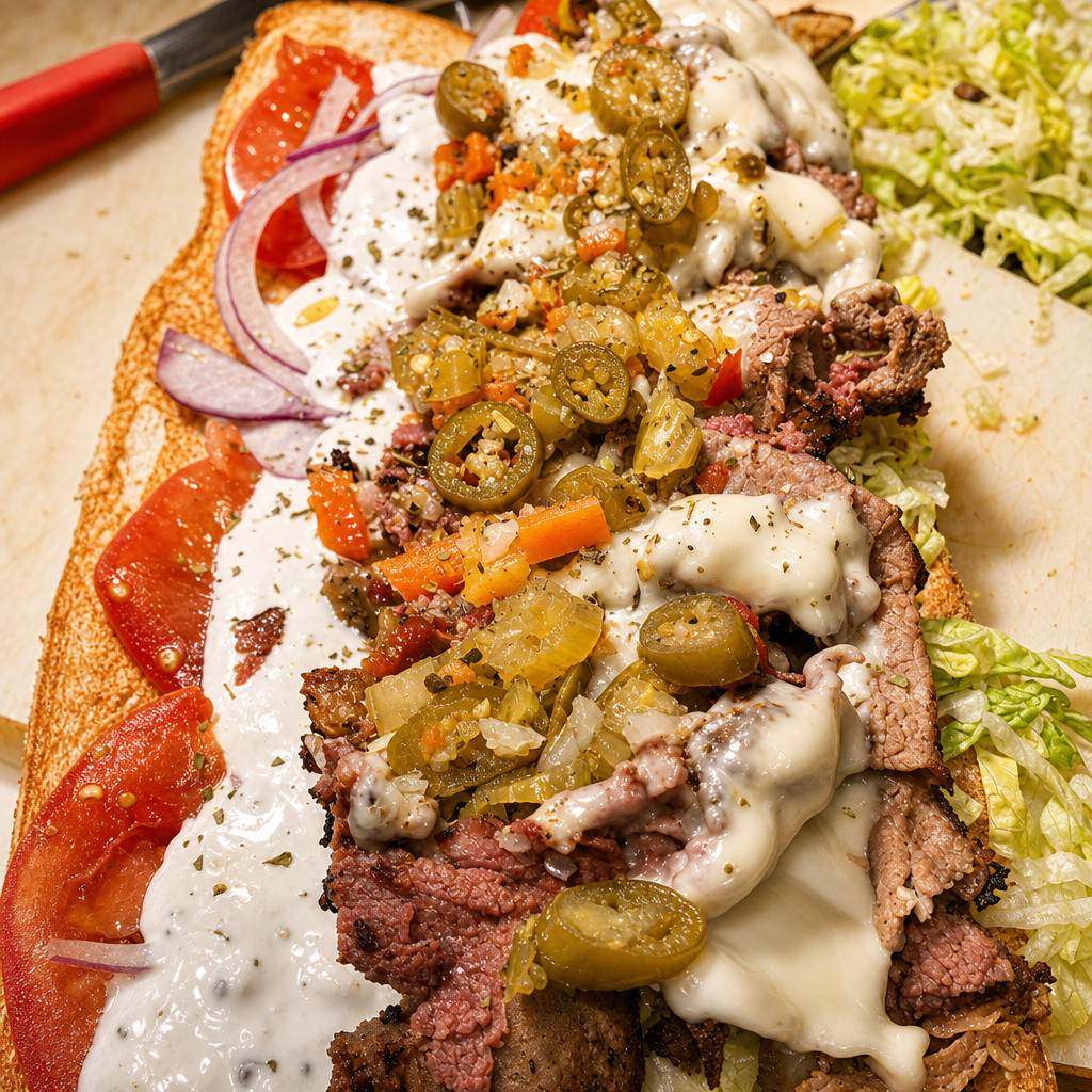 Jim Shoo Sandwich.
