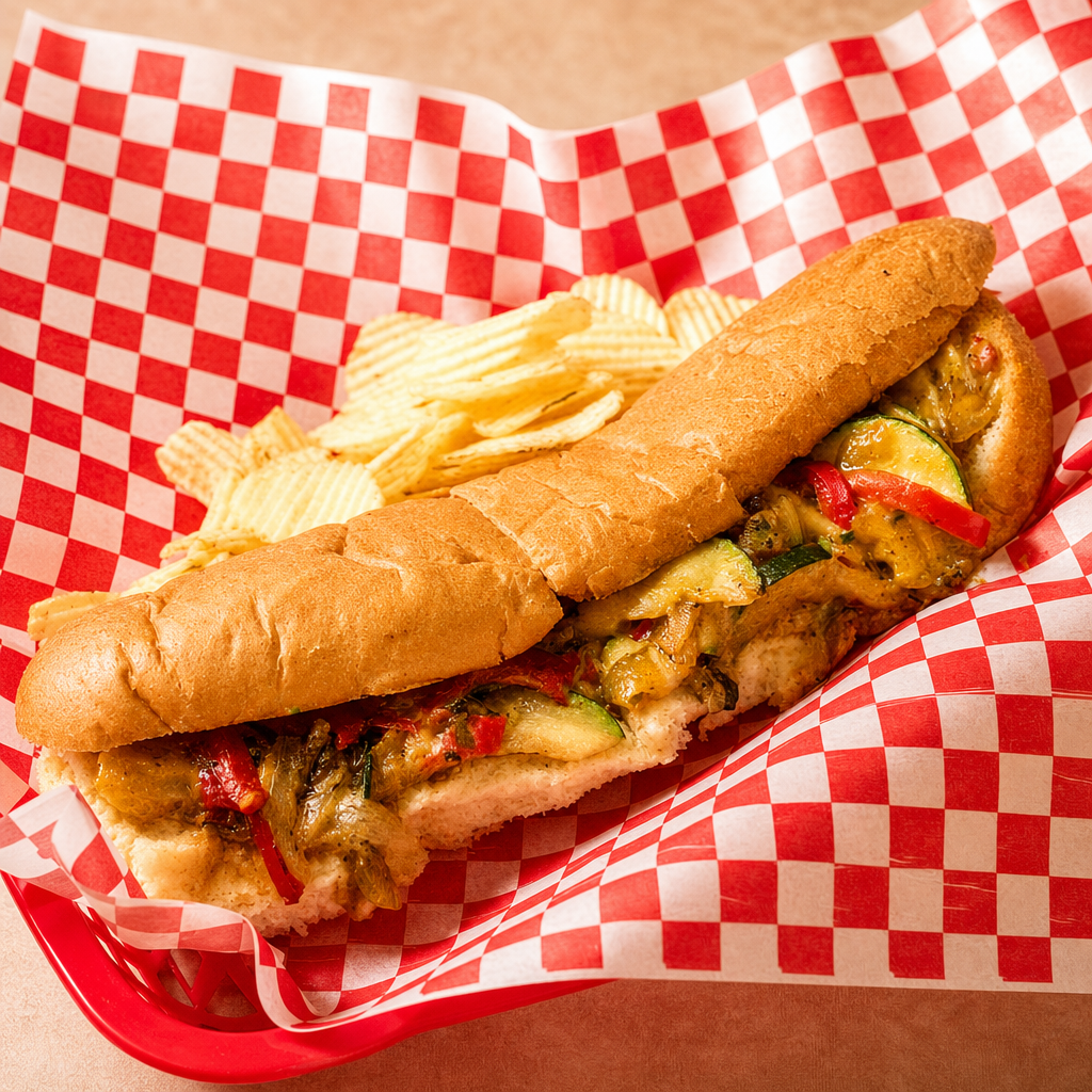 Veggie Cheesesteak.