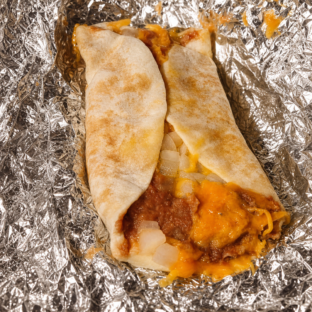 Beans & cheese.