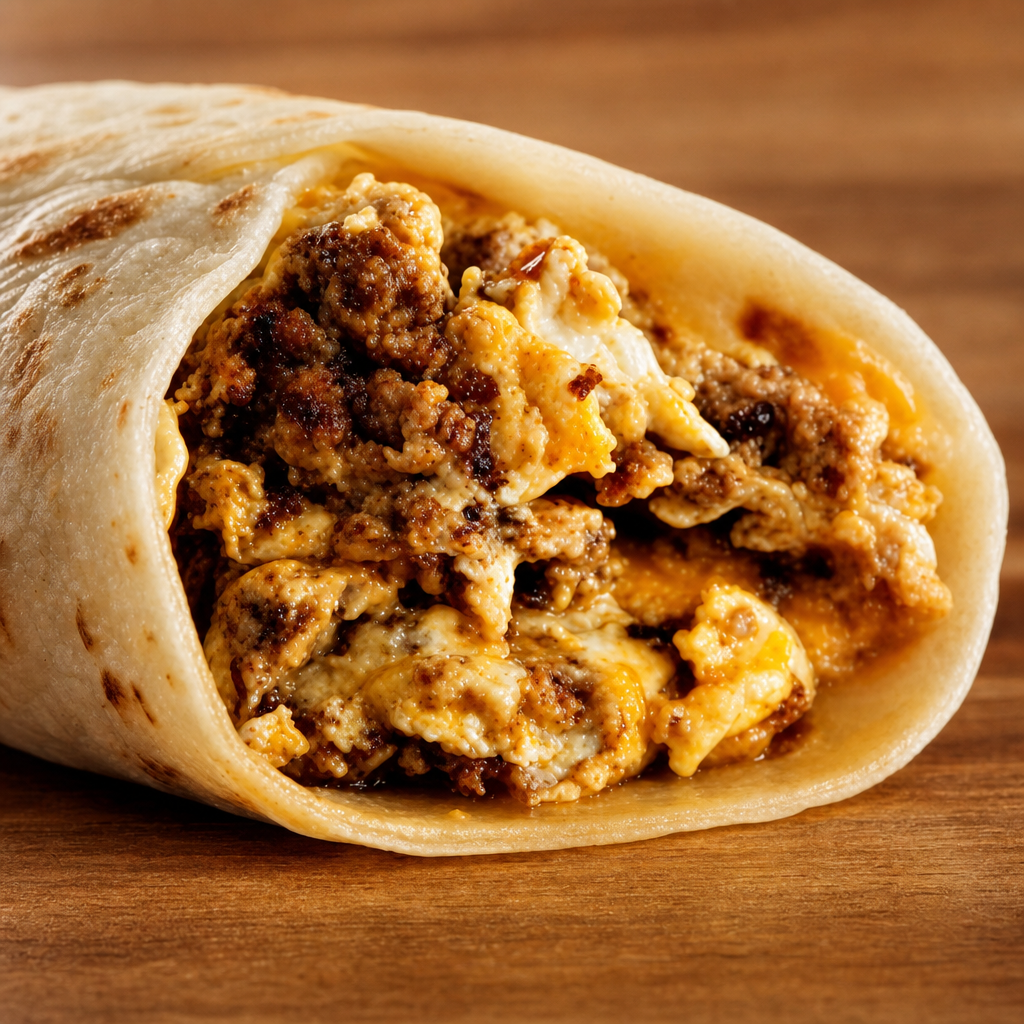 Chorizo & egg.