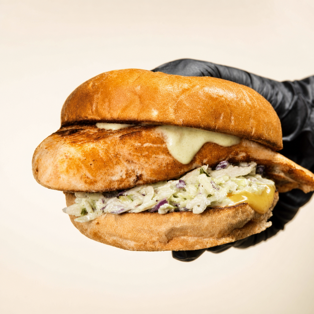 Salmon Sandwich.