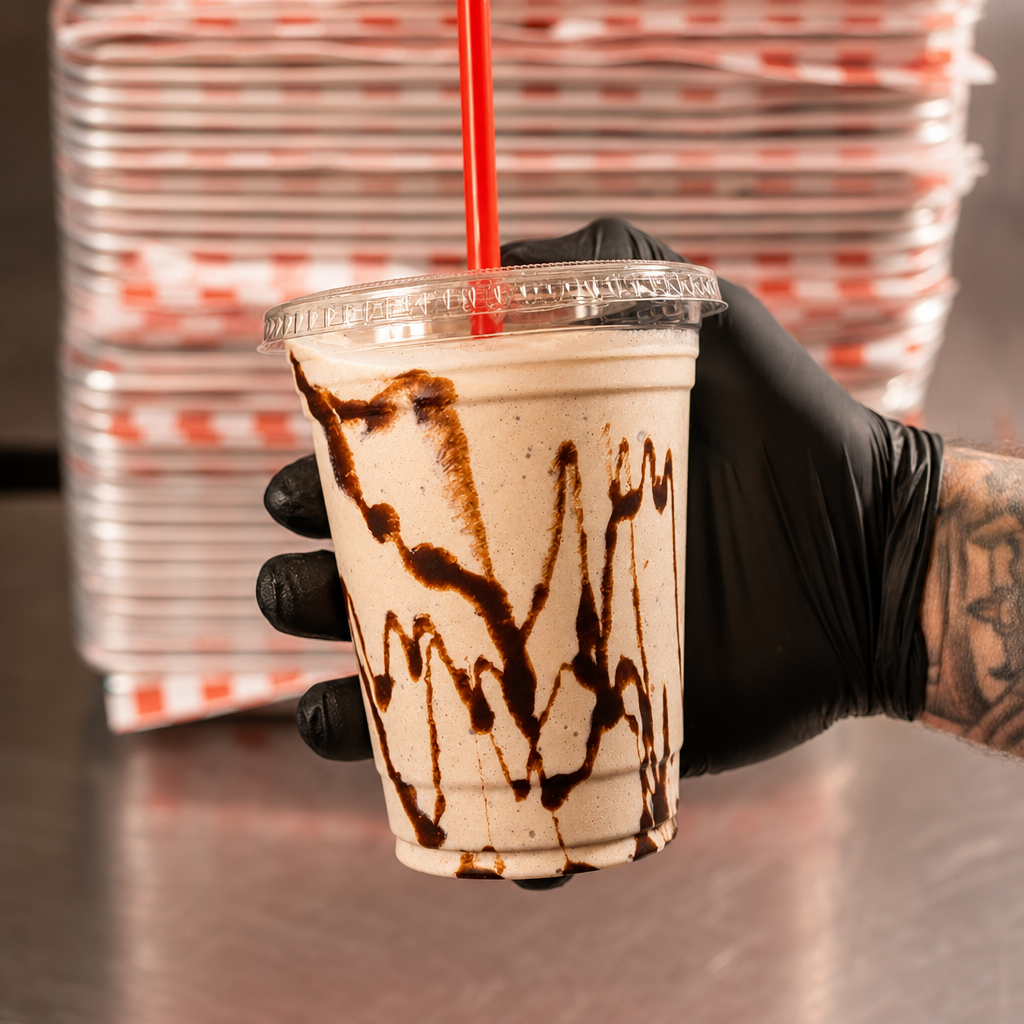 Chocolate Banana Milkshake.