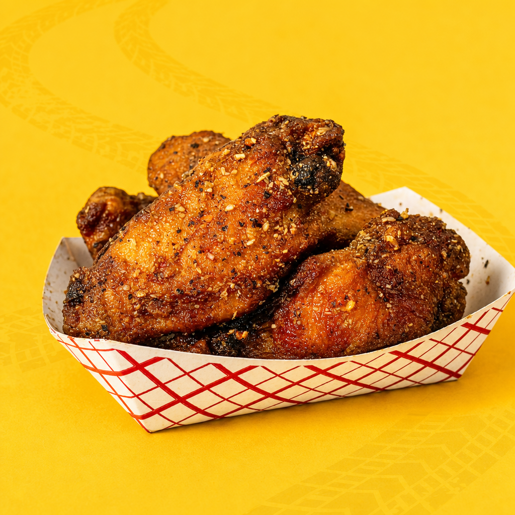 Kid Wings and Fries.