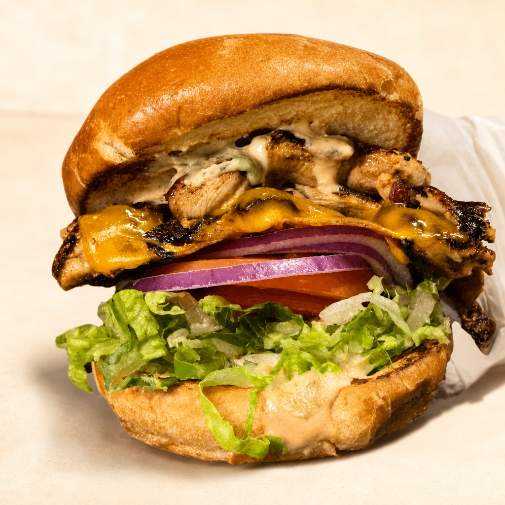 Grilled Chicken Sandwich.