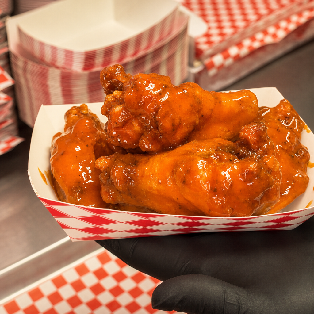 Buffalo Wings (Half Dozen).