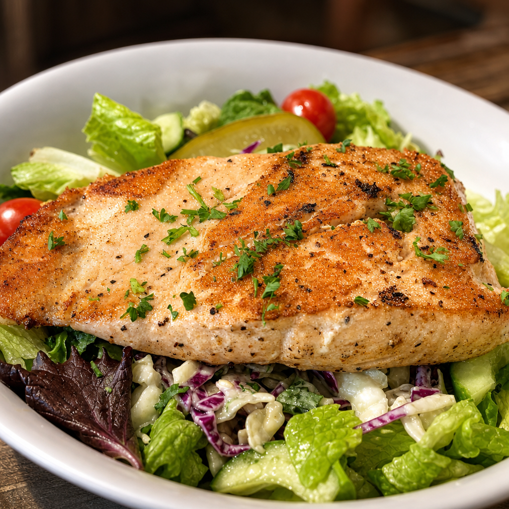 Salmon Salad.