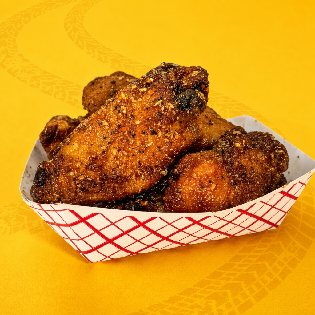Garlic Parmesan Wings (Dozen).
