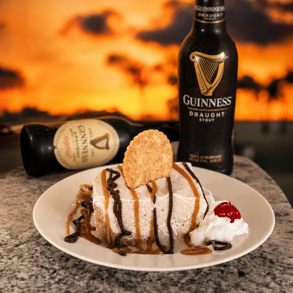 Guinness cheese cake.