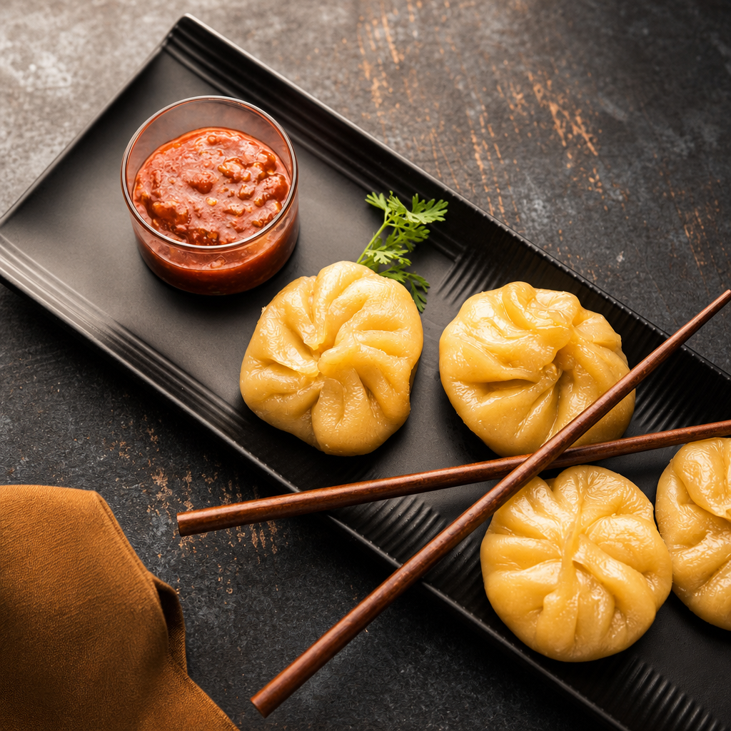Veg Dumplings.