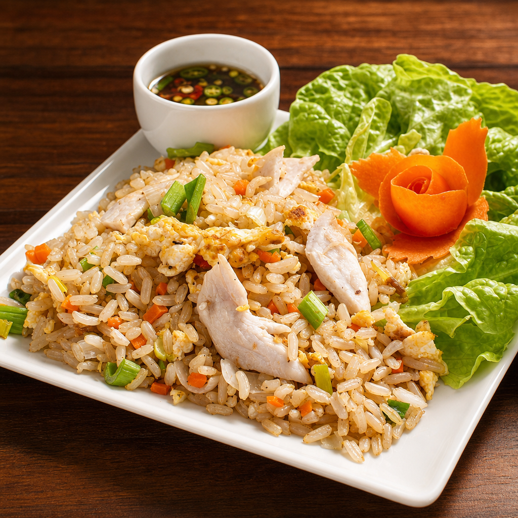 Chicken Fried rice.