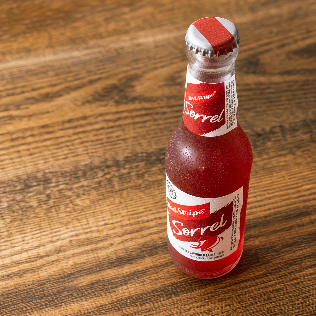 Sorrel red Stripe.