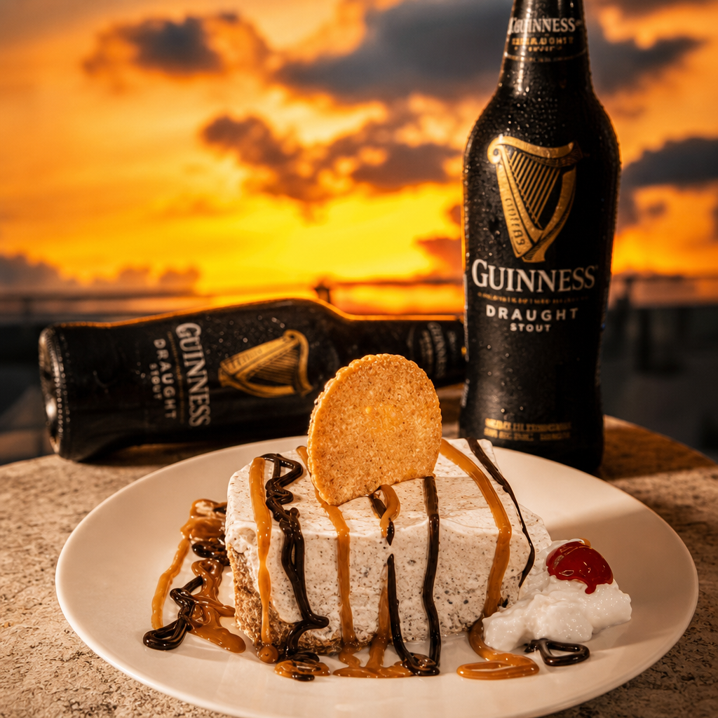 Guinness Cheesecake.