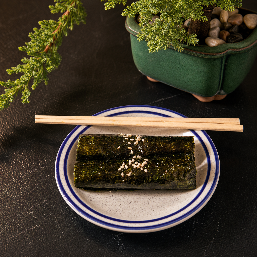 Eggplant Temaki.