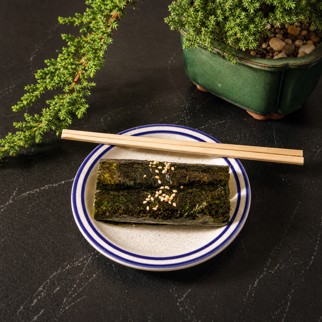 Garlic Temaki.