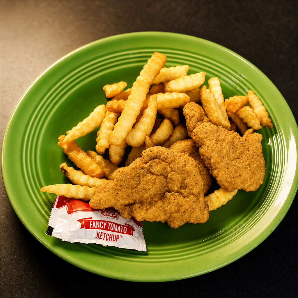 K5. Chicken Fingers & Fries.