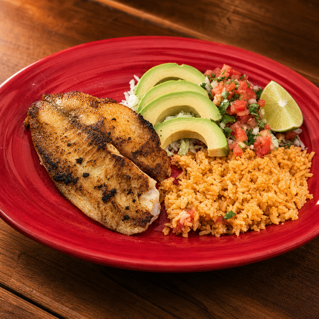 Lunch Tilapia.