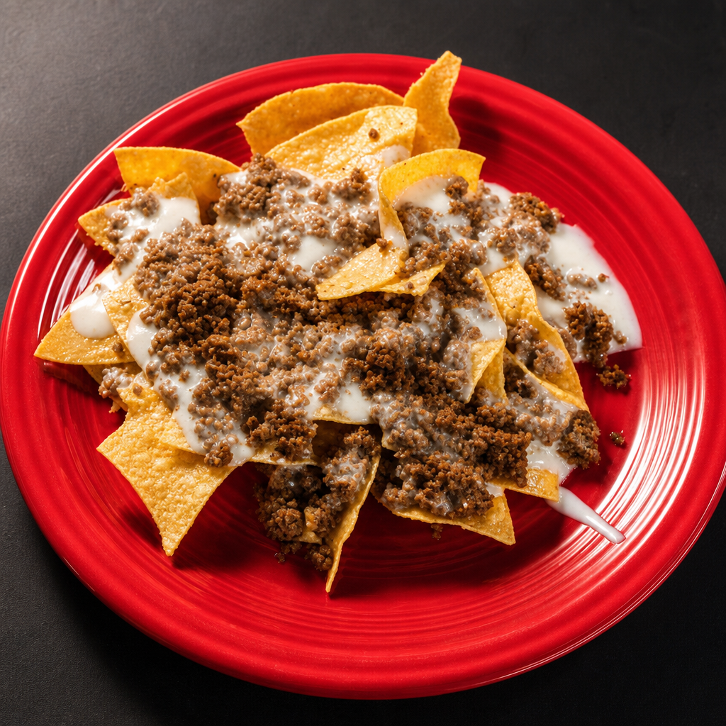 Beef Nachos.