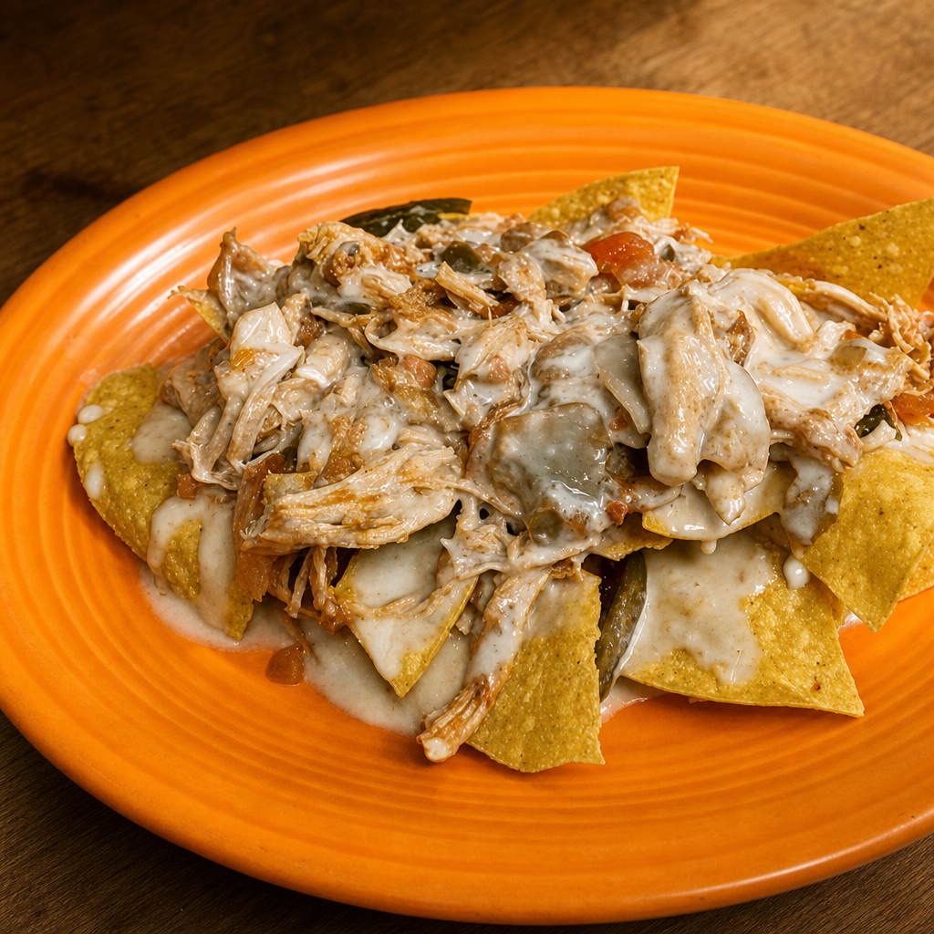 Chicken Nachos.