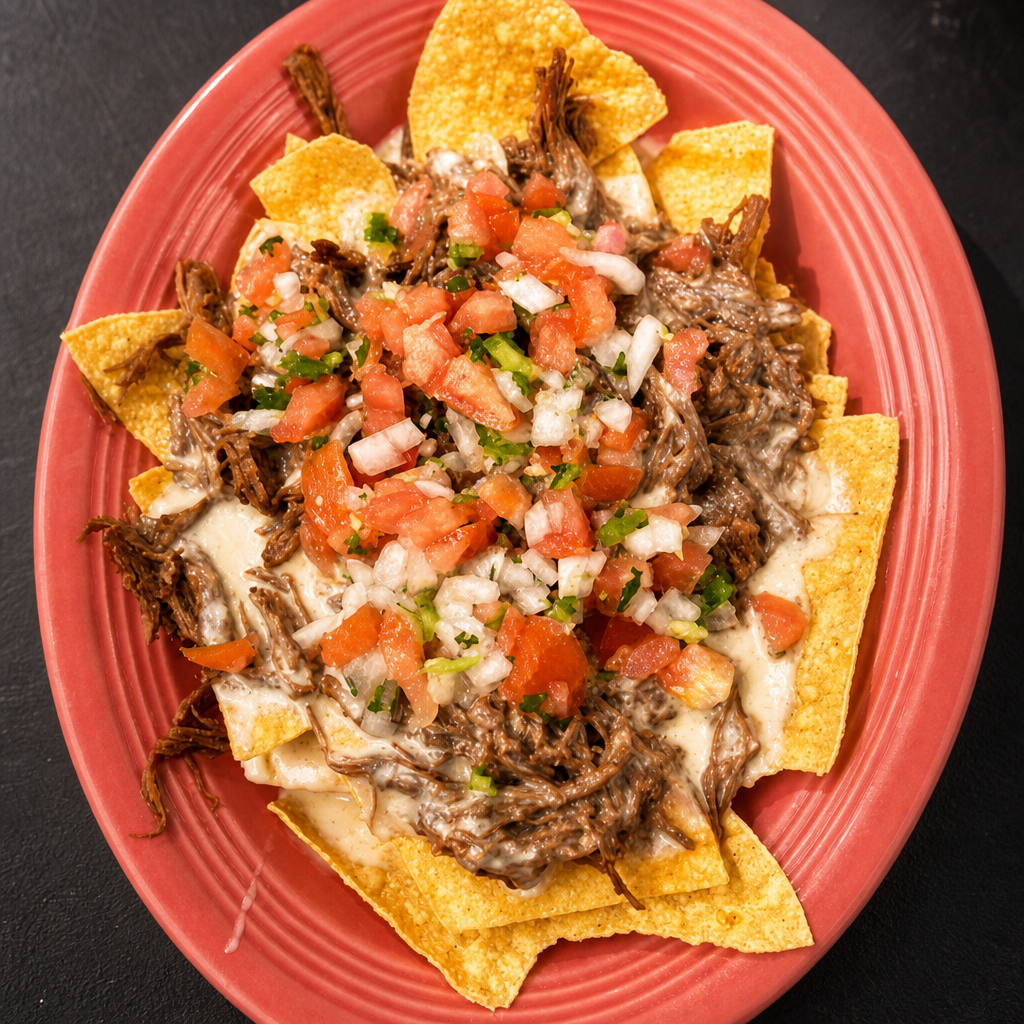 Nachos El Patrón.