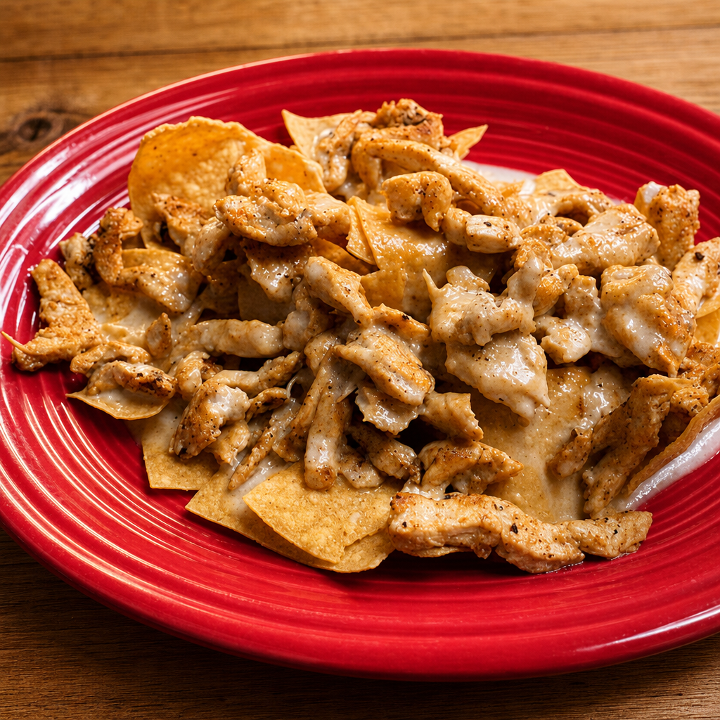 Grilled Chicken Nachos