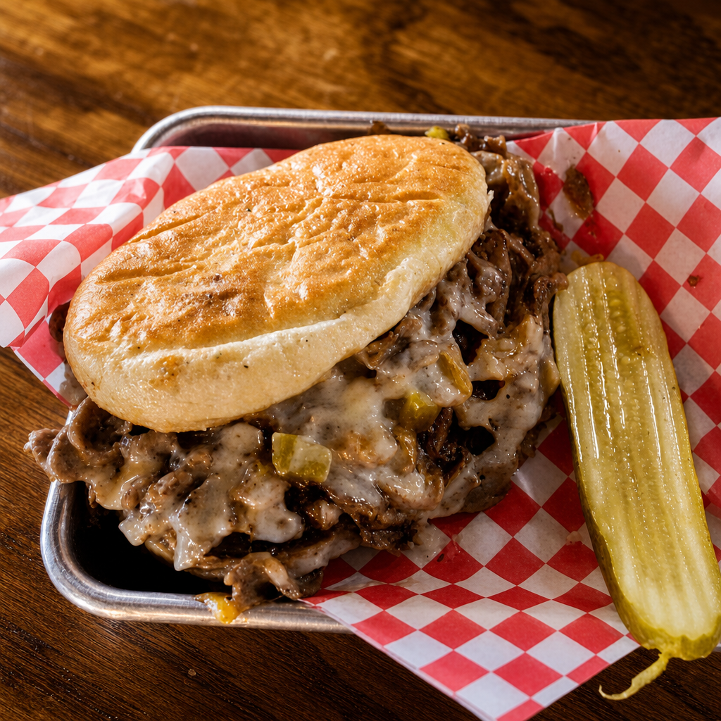 Southwest Cheesesteak Sandwich.