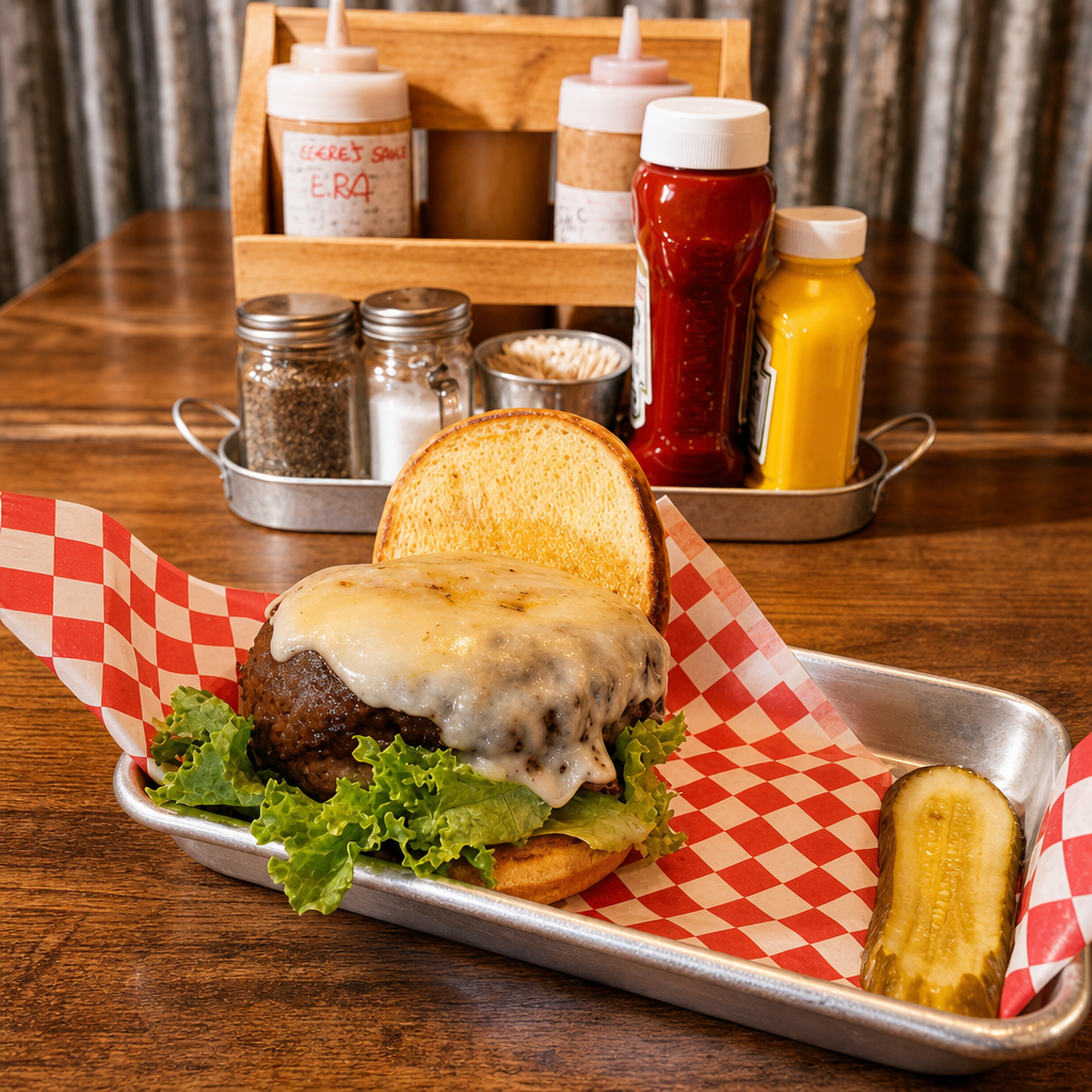 Poblano Burger.
