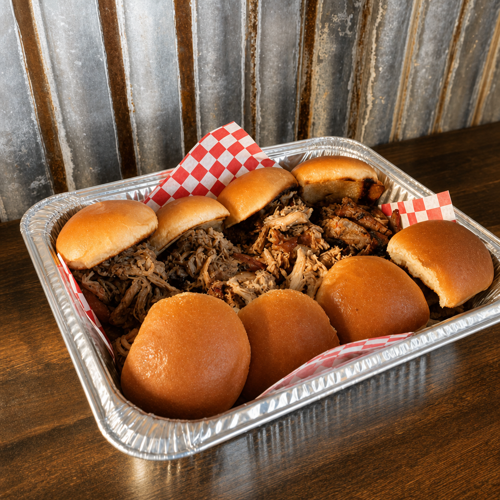 Smoked Chicken Slider.